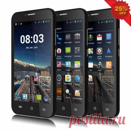 Купить 5&quot; Unlocked Android Smart Cell Phones Dual Core на eBay.com из Америки с доставкой в Россию, Украину, Казахстан