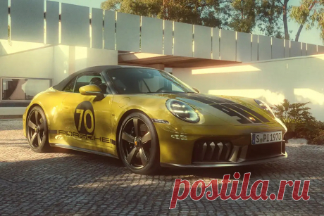 Porsche 911 Spirit 70 будет выпущен тиражом 1500 единиц