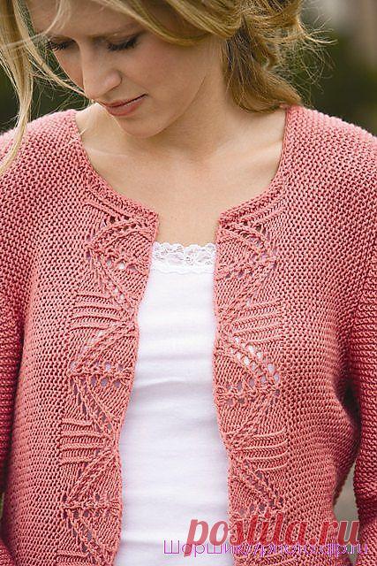 Garter Lace Jacket by Ann Budd - Simple Style.