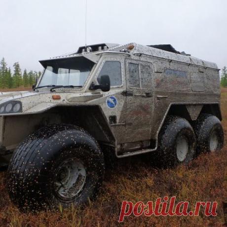 Российский абгрэйд Тойоты Лэнд Крузер - вездеход "МАКАР"