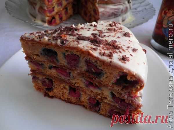 Торт с вишней Медовые соты / Рецепты с фото Я люблю рецепты оригинальных тортов. Причем я больше люблю оригинальность в способах формовки а не в составе ингредиентов поэтому я не смогла оставить без внимания этот рецепт. Спо...