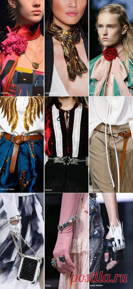 Мода весна-лето 2016. Аксессуары