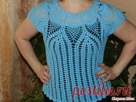 Захотелось &quot;голубого&quot; - Все в ажуре... (вязание крючком) - Страна Мам