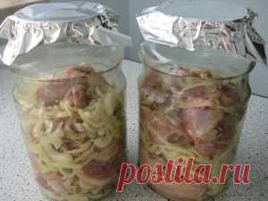 Курица в банке в духовке: два элементарных и вкусных рецепта