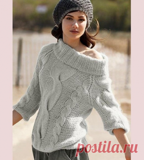 Mohair knit sweater Hand knit pullover Mohair pullover Cable | Etsy