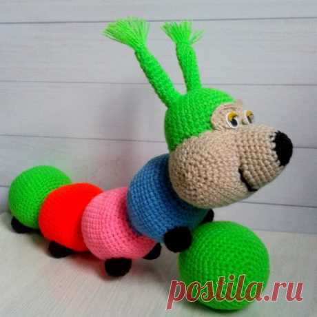 Яркая красивая гусеничка!!!
100% #ручнаяработа
В наличии.

#игрушкиhandmade #handmade #игрушки #weamiguru #детям #Алматы