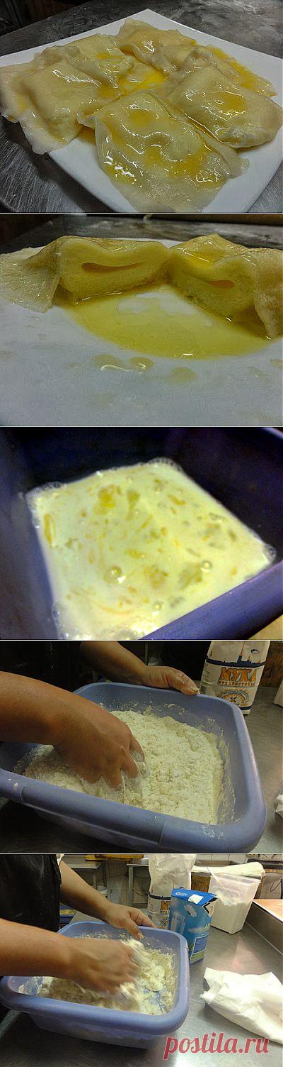 Моя копилка - Кухня: Яичные пельмени от Майи