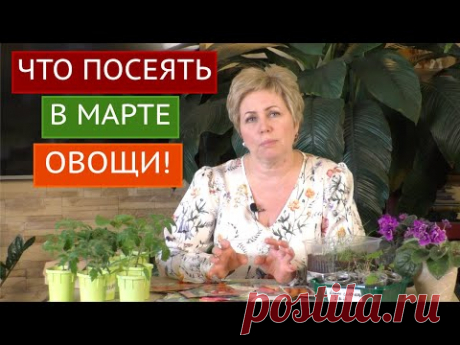 НЕ ОШИБИТЕСЬ СО СРОКАМИ ПОСЕВА! ЭТИ ОВОЩИ МЫ СЕЕМ В МАРТЕ!