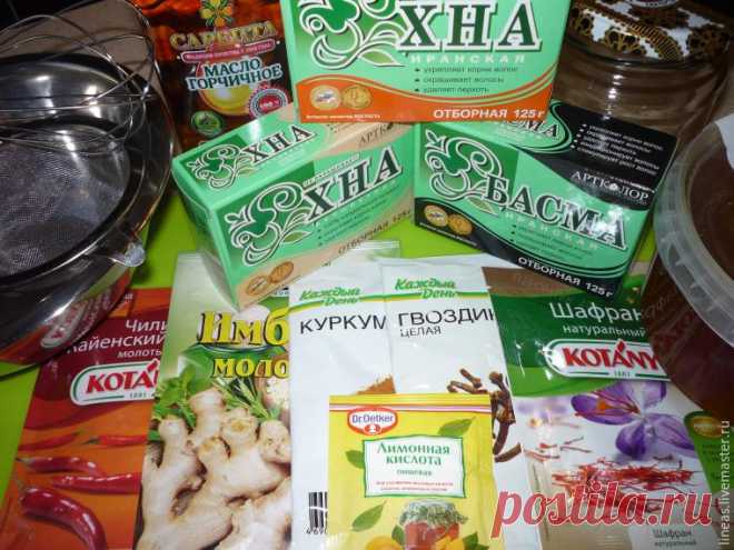 Волшебная хна: натуральный краситель для волос своими руками | Журнал Ярмарки Мастеров