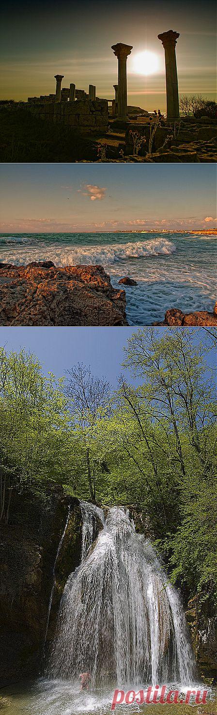 Горы Крым Море.