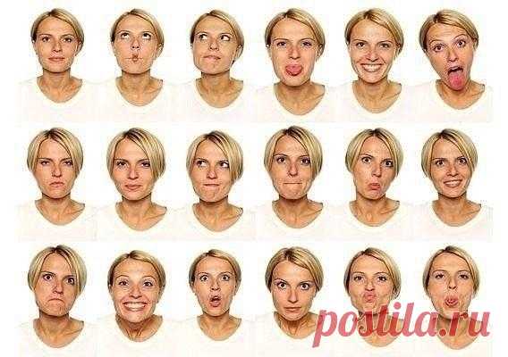 Специальный комплекс простых упражнений для лица — Модно / Nemodno