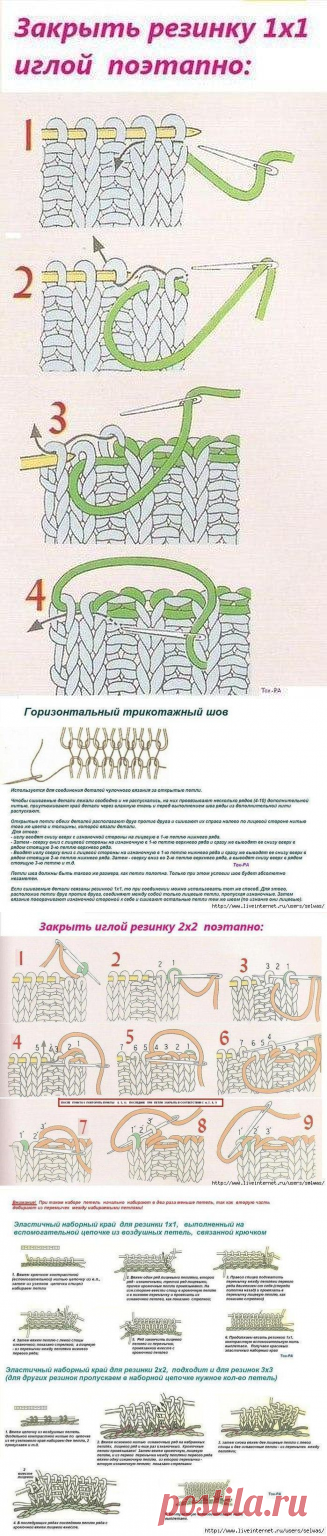 Полезно и наглядно для тех,кто вяжет спицами — Сделай сам, идеи для творчества - DIY Ideas