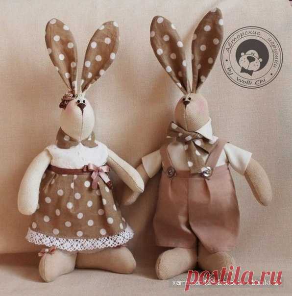 Зайцы. Выкройки.