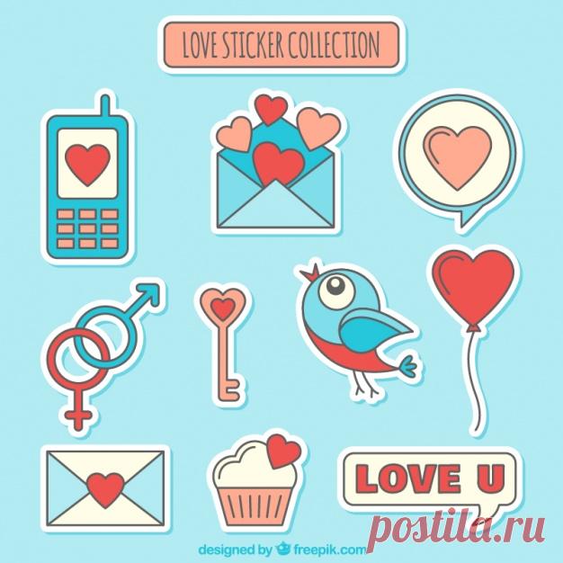 Симпатичные пачка наклеек в плоской конструкции Более миллиона свободных векторов, PSD, фотографии и бесплатные иконки. Эксклюзивные халявы и все графические ресурсы, которые необходимые для ваших проектов