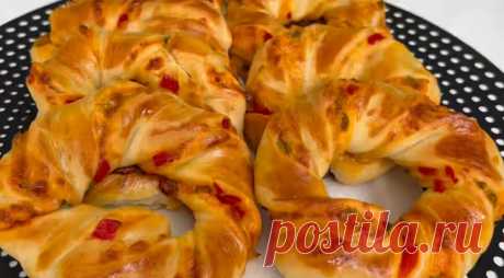Колечки на завтрак: вкуснее, чем пицца и готовятся легко