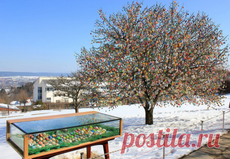 Пасхальное дерево Фолькера Крафта.