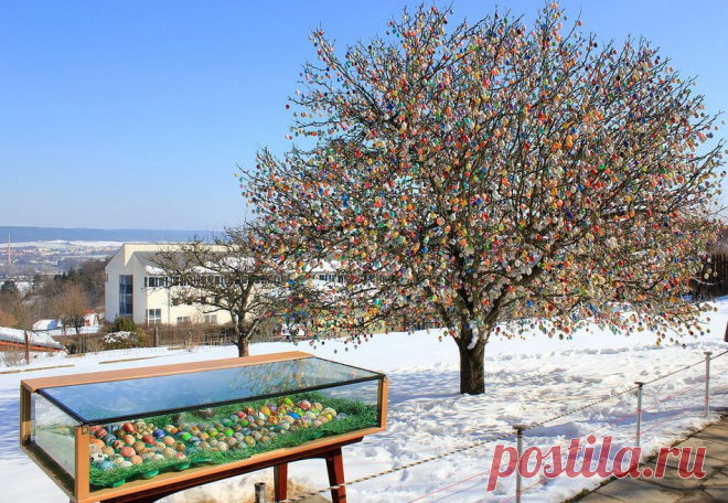 Пасхальное дерево Фолькера Крафта.