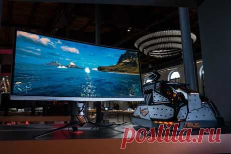 IFA 2015: изогнутый монитор ASUS ROG Swift PG348Q создан для любителей игр / Новости hardware / 3DNews - Daily Digital Digest