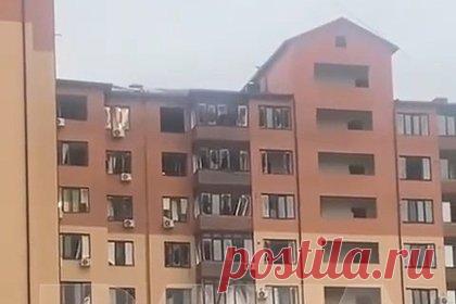 Появилось видео после взрыва в многоэтажном доме в российском городе