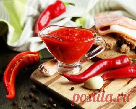 Острая аджика на зиму