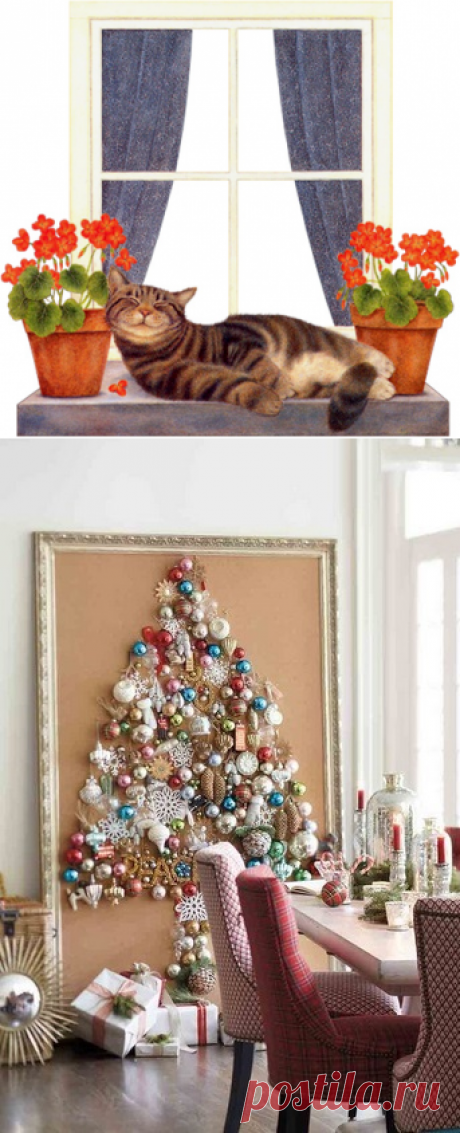 Декорируем дом к Новому Году: 20 крутых бюджетных идей