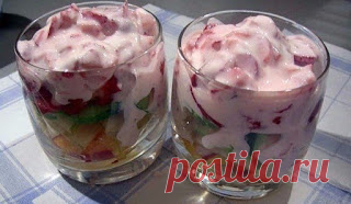 Самые вкусные рецепты: Фруктовый десерт