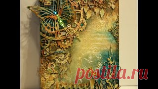 Mixed Media Tutorial Vintage T?rkis Gold. Кухни
