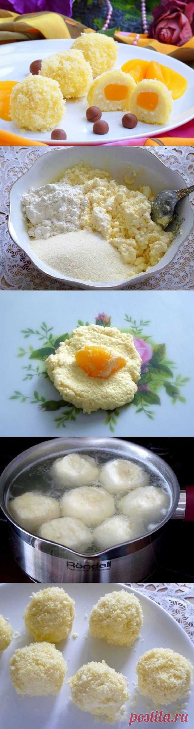 "Творожные солнышки" - невероятно нежный и полезный десерт