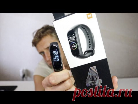ДЖЕМ XIAOMI MI BAND 4   ПОЛНЫЙ ОБЗОР И НАСТРОЙКА