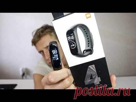 ДЖЕМ XIAOMI MI BAND 4   ПОЛНЫЙ ОБЗОР И НАСТРОЙКА