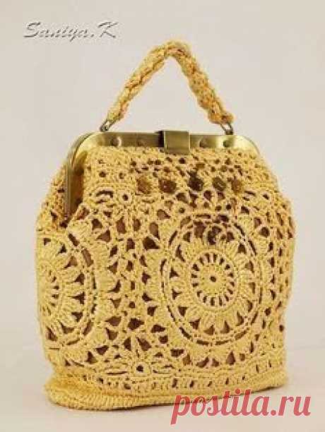 Pela Vi...Tri ... Ne...: Bolsas artesanais : crochê