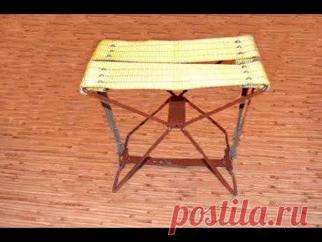 Раскладной походный стул своими руками. Folding camping chair with your hands