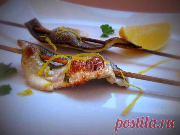 рыбные шашлычки
