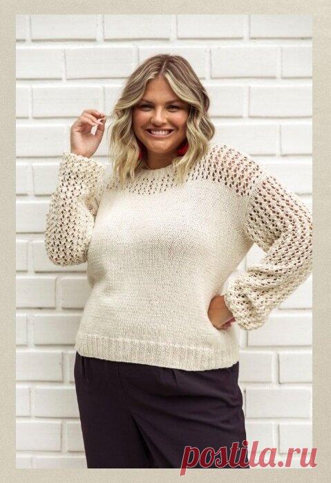 Джемперы для вязания с размером XXL+ (описание на русском языке)  Понедельник, 06 Сентября 2018 г. 10:23 + в цитатник
Джемперы для вязания — как обычно, модели вязаных джемперов, вязаных кофточек, женских, мужских и детских.
На схемах показаны изнаночные ряды.