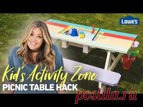 Picnic Table Hacks: Kids' Activity Zone