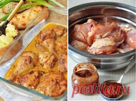 Порадуйте любителей пикантного — Острая курица в сливочном соусе Вкус невозможно описать, очень вкусно! Ингредиенты: Куриные окорочка — 4 шт.Аджика грузинская из острого красного перца чили — 2 ч. л.Лук — 2 головки.Чеснок — 2–3 зуб.Сливки — 200 млБульон куриный — 200 млМасло растительное — 2 ст...