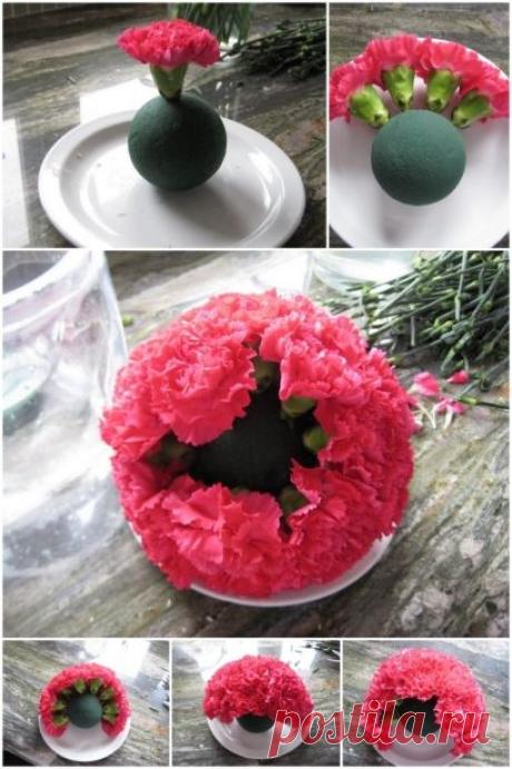 How to do a flower ball: