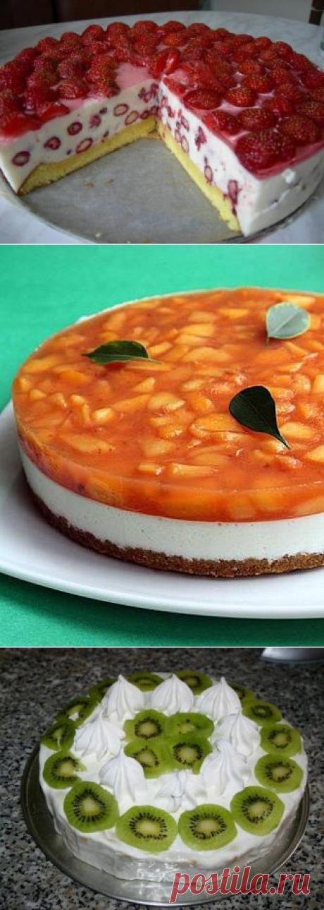 Творожный торт без выпечки - Простые рецепты Овкусе.ру