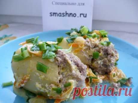 Фаршированный картофель - пошаговый рецепт с фото