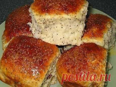 Булочки с маком и изюмом - Сайт vkysnoynas!