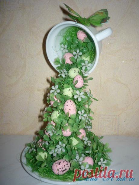 ПАСХАЛЬНАЯ ЧАШКА-ПРОЛИВАШКА