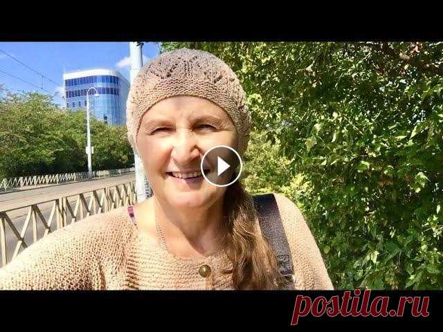 Зарисовки из жизни вязальщицы и мысли по поводу происходящего. Мой вязаный наряд - кофточка Кассея, связанная платочкой, с латунными пуговицами, с дли...
