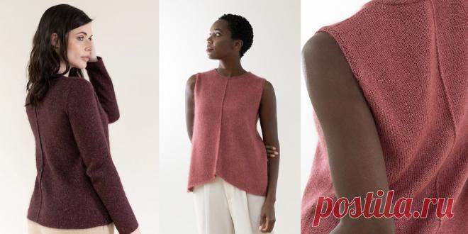 Вязаный топ и пуловер Blume - Вяжи.ру