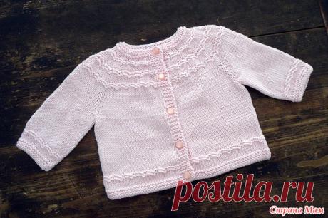 Жакет для девочки - Вязание для детей - Страна Мам