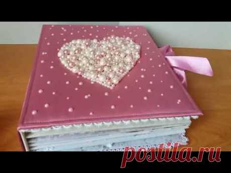 Свадебный фотоальбом/Скрапбукинг/Ручная работа/ХендМейд