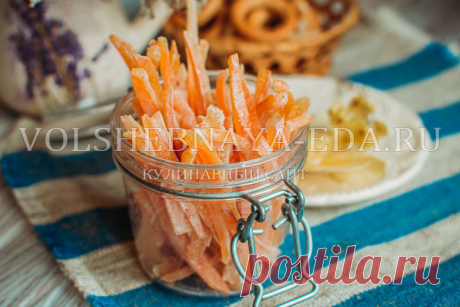 Цукаты из апельсиновых корок. Рецепт с фото | Волшебная Eда.ру
