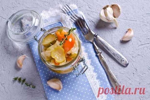Салат «Кубанский» с капустой на зиму — Ⴚα∂ ℨα୮০τ০Ᏸҡα