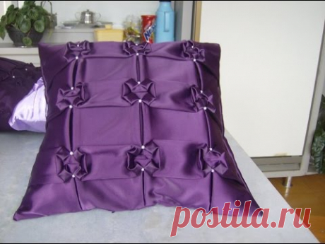 طريقه عمل مفرش سرير بغرزة السموكس  شيك جدا          Mattress Cover