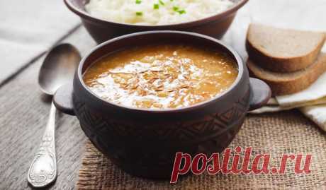 Капустняк со свиными рёбрами и пшеном
