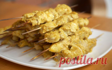 КУРИНЫЕ ШАШЛЫЧКИ В ЛАЙМОВОМ МАРИНАДЕ